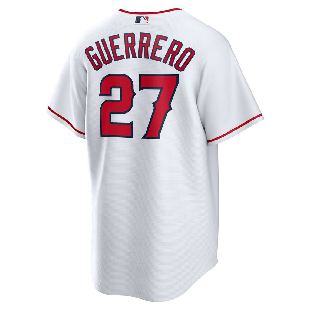 Los Angeles Angels Vladimir Guerrero Home Retired Replica Jersey - White