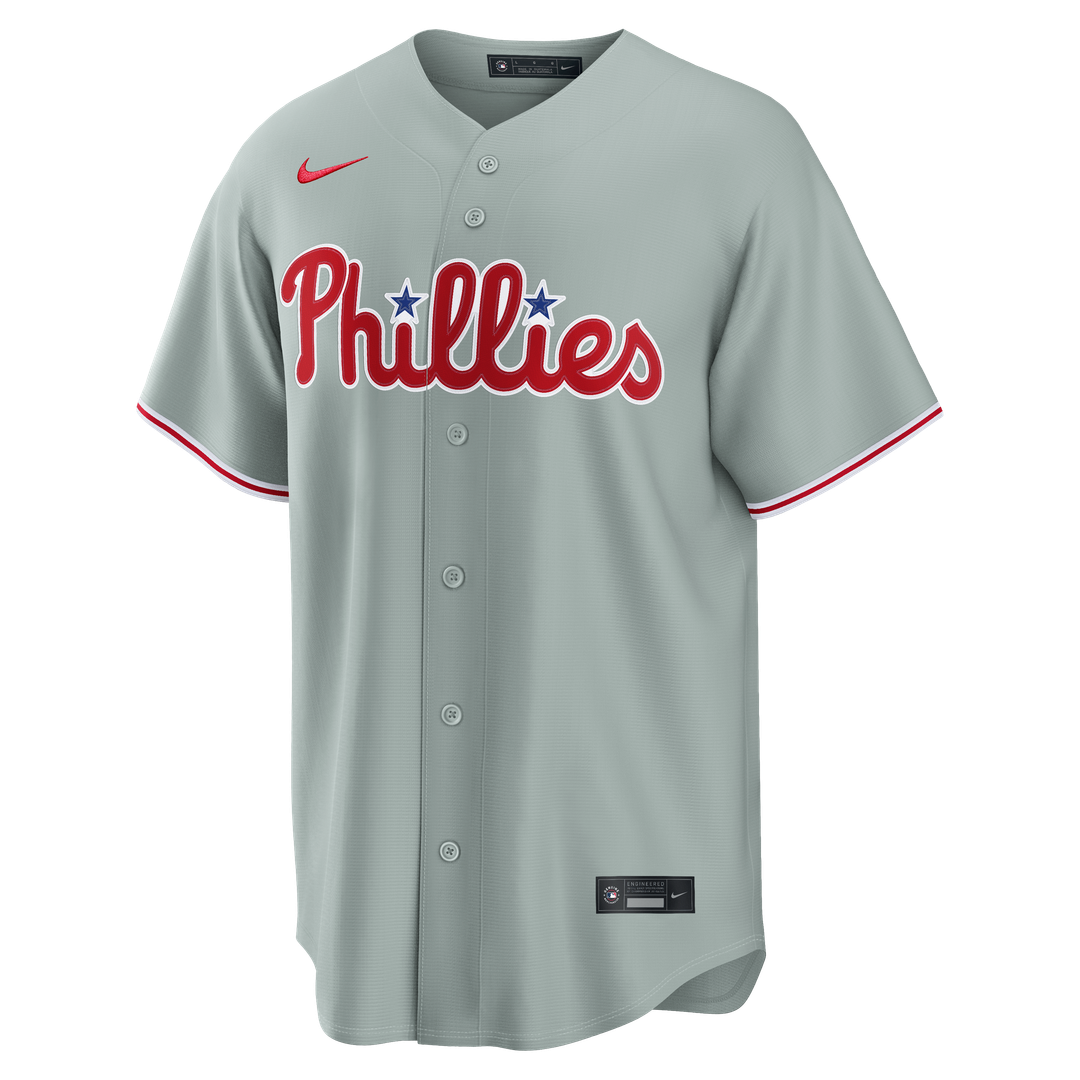 Philadelphia Phillies Bryce Harper Road Replica Jersey - Gray