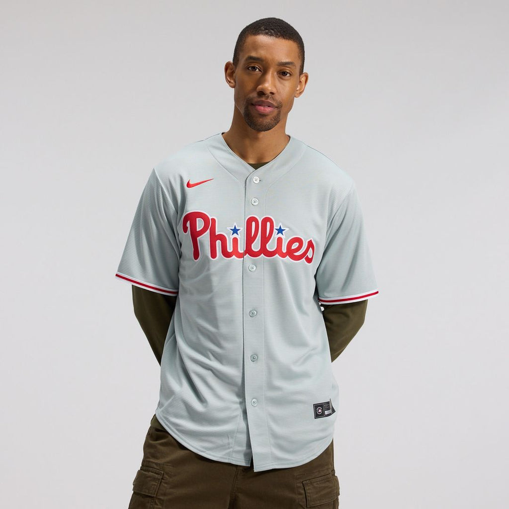 Philadelphia Phillies Bryce Harper Road Replica Jersey - Gray