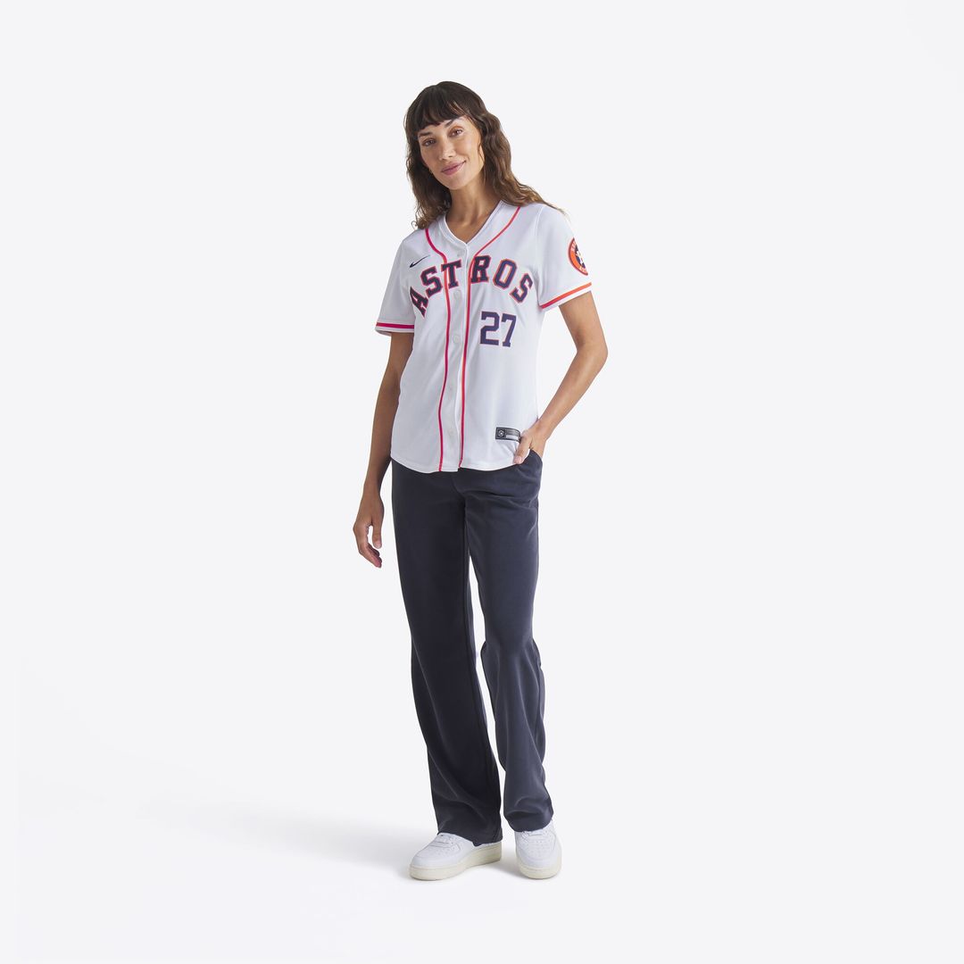 Houston Astros Jose Altuve Women's Home Limited Jersey - White