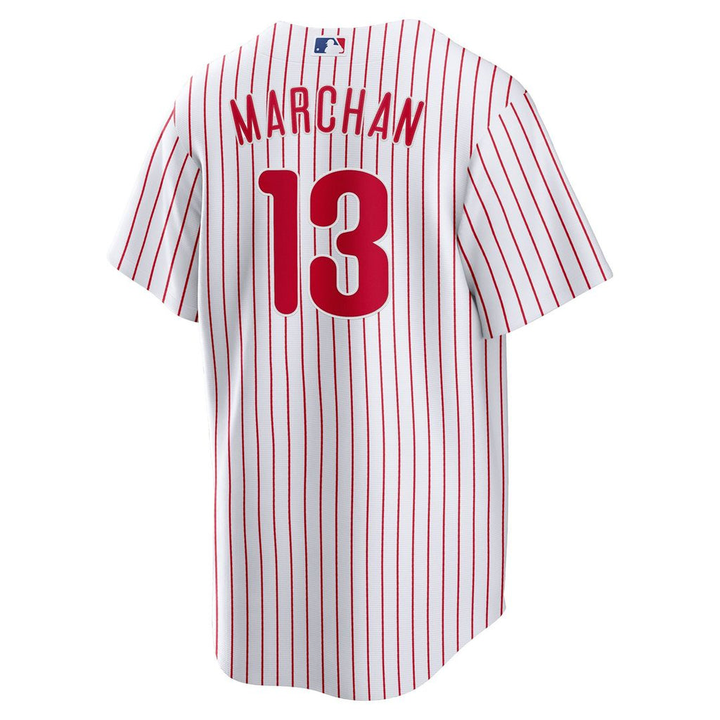 Philadelphia Phillies Rafael Marchán Home Replica Jersey - White