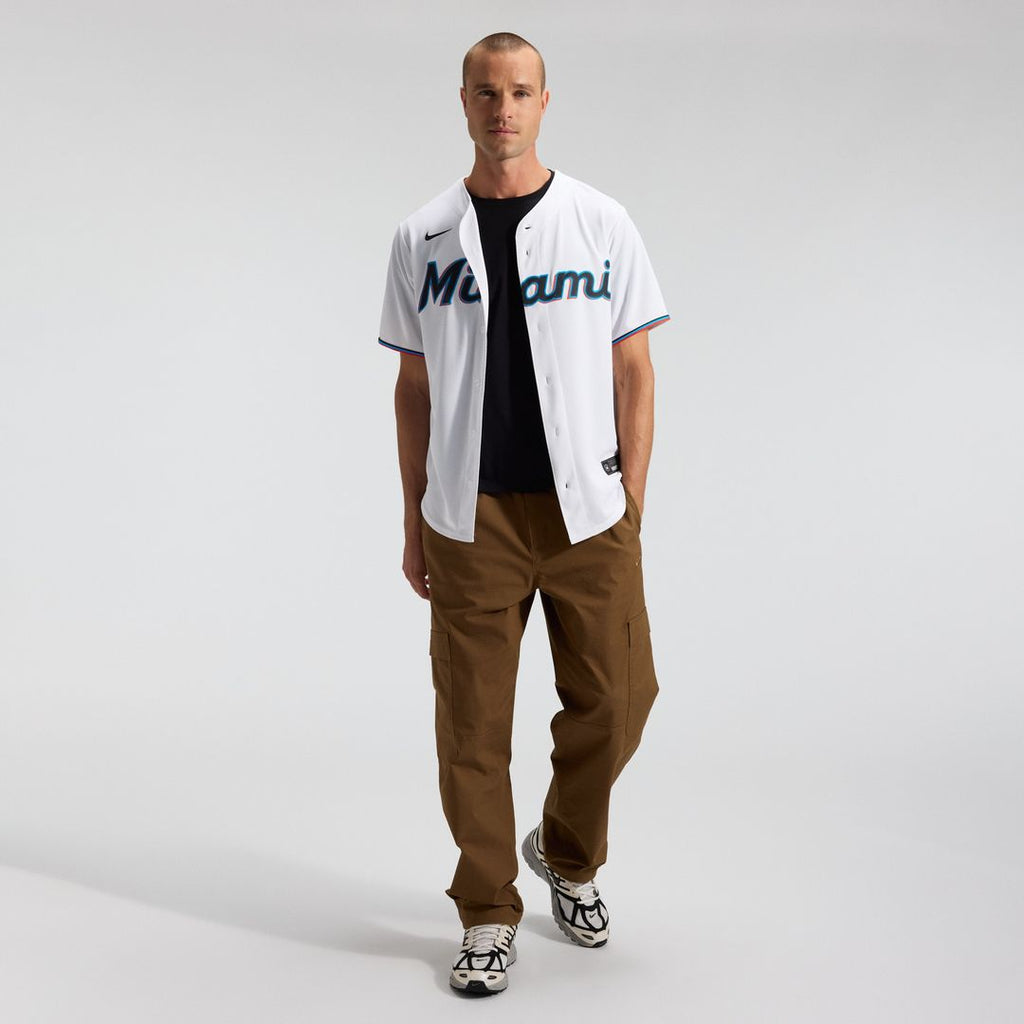 Miami Marlins Home Replica Team Jersey - White