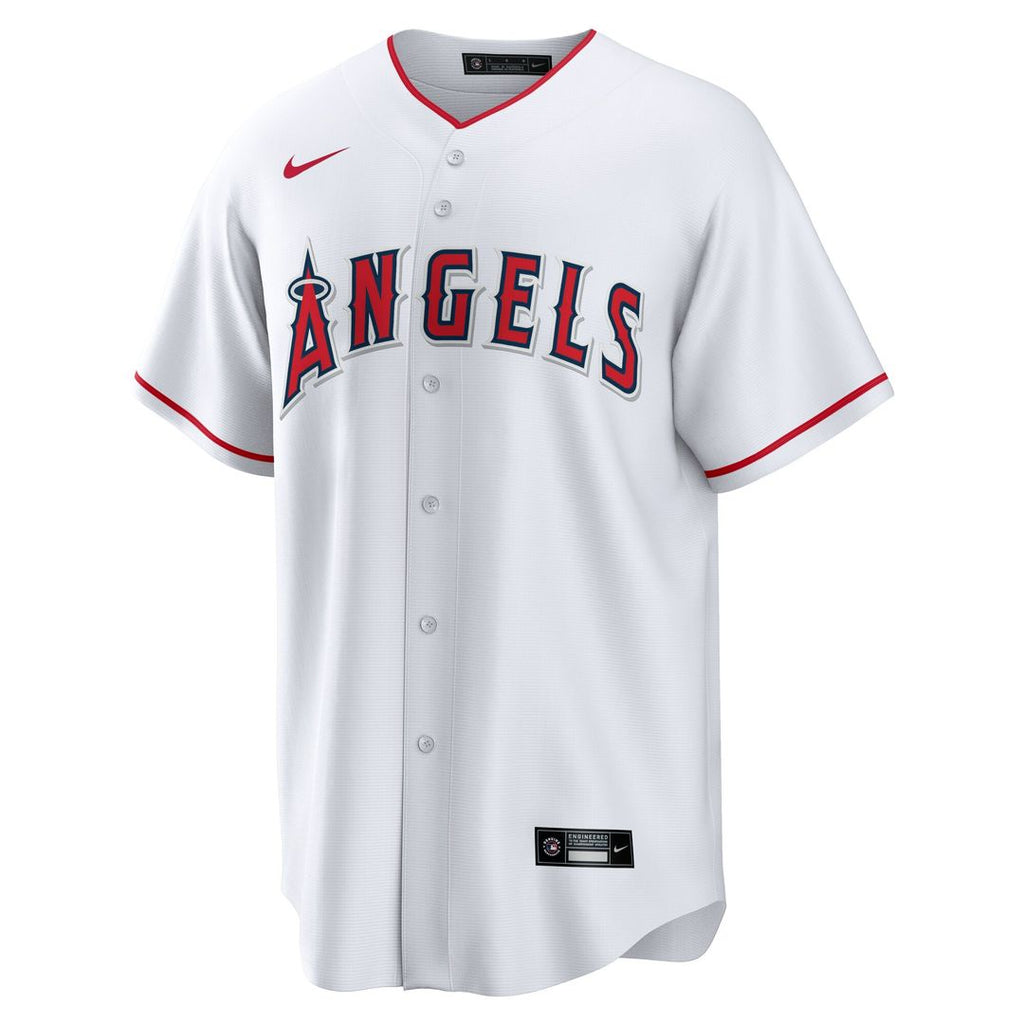 Los Angeles Angels Yusei Kikuchi Home Replica Jersey - White
