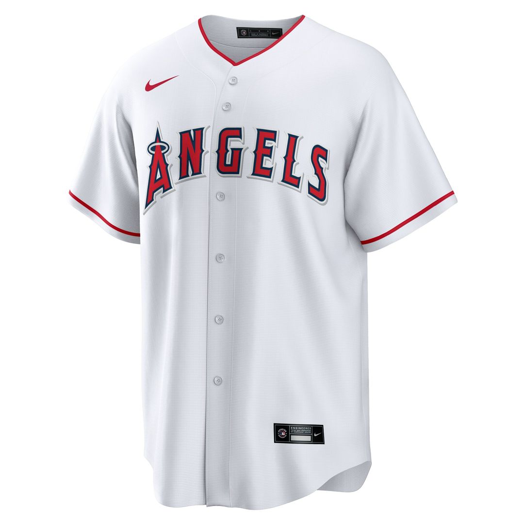 Los Angeles Angels Yusei Kikuchi Home Replica Jersey - White