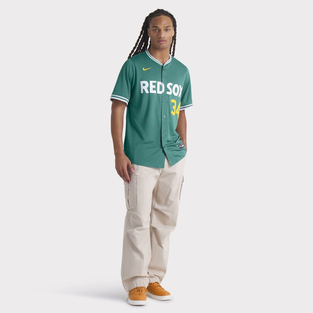 Boston Red Sox David Ortiz 2025 City Connect Limited Retired Player Jersey - Green