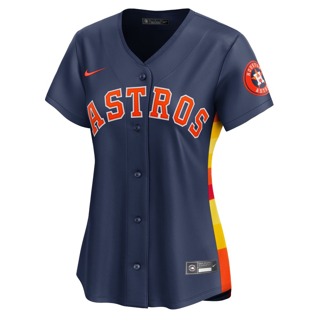 Houston Astros Jose Altuve Women's Alternate Limited Jersey - Navy