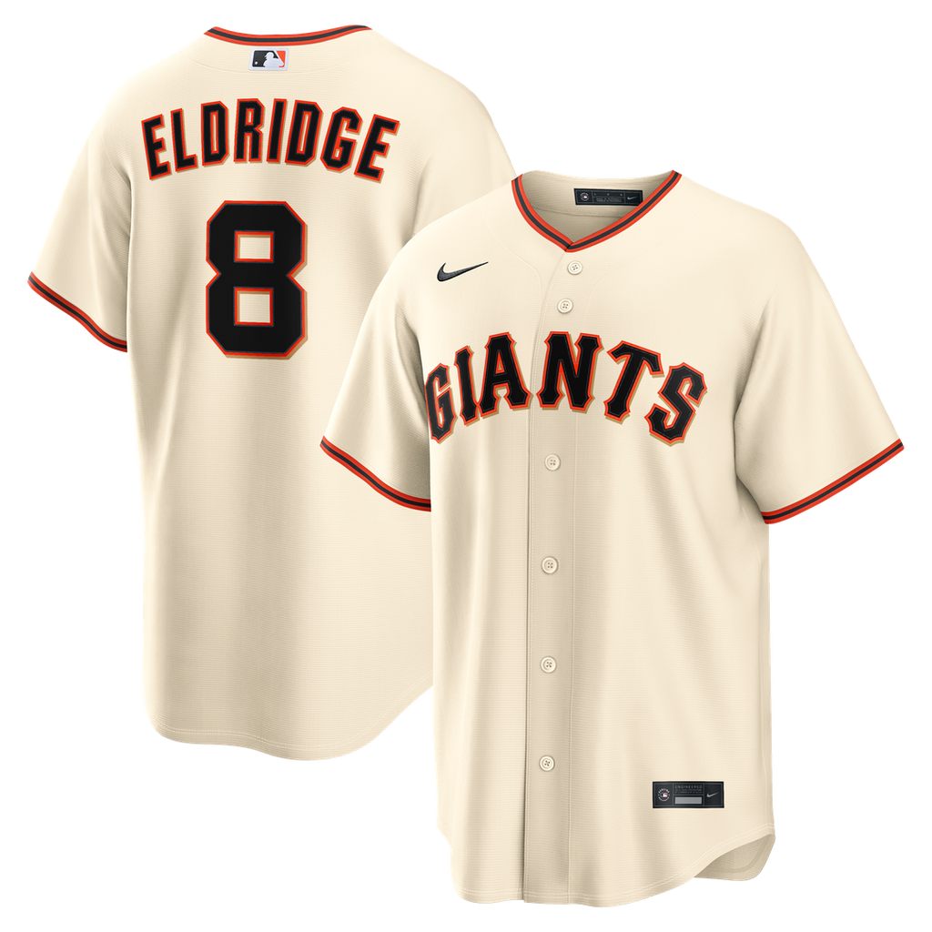 San Francisco Giants Bryce Eldridge Home Replica Jersey - Cream