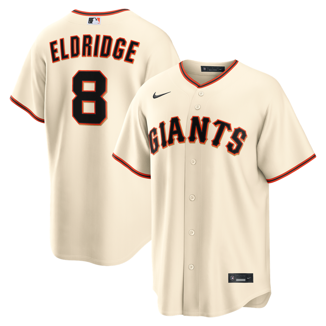 San Francisco Giants Bryce Eldridge Home Replica Jersey - Cream