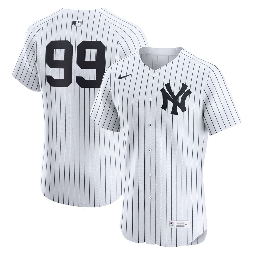 New York Yankees Aaron Judge Home ElitePlayer Jersey - White