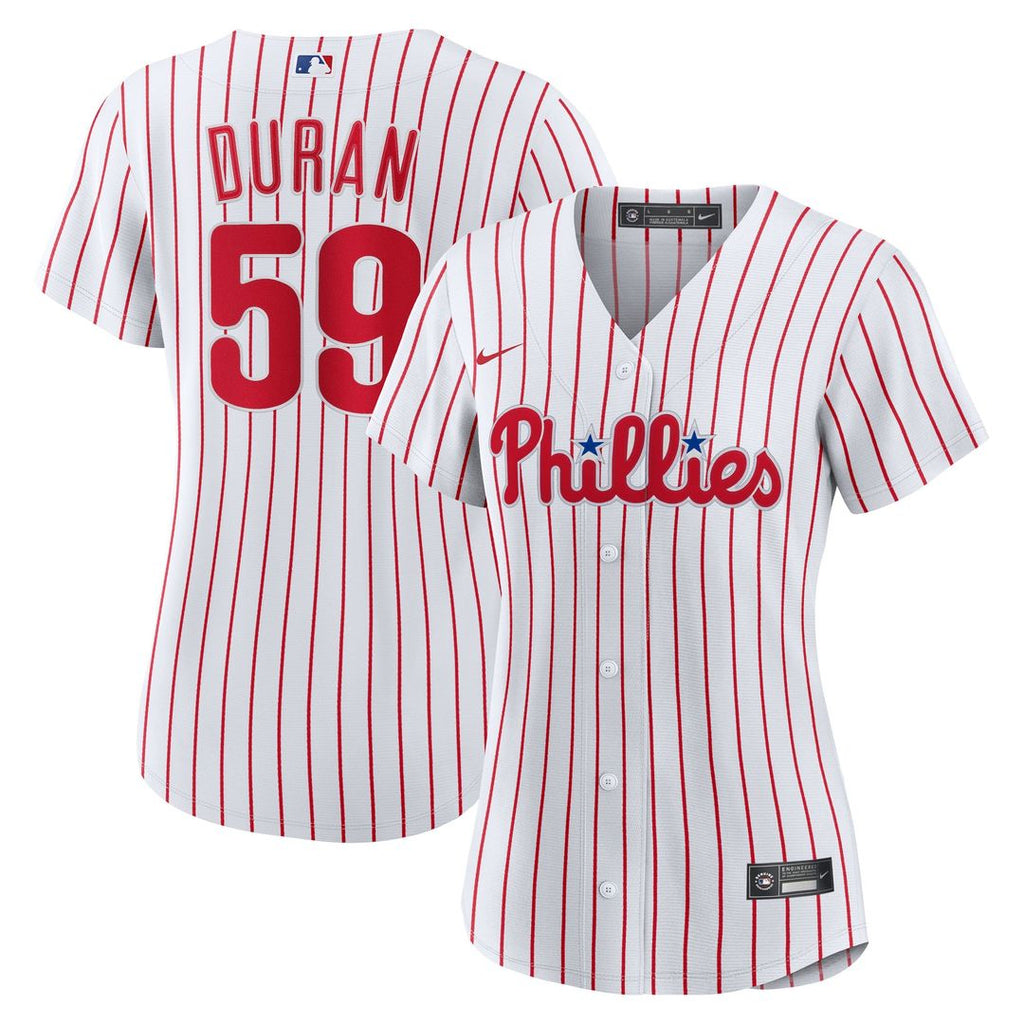 Philadelphia Phillies Jhoan Duran Women's Home Replica Jersey - White