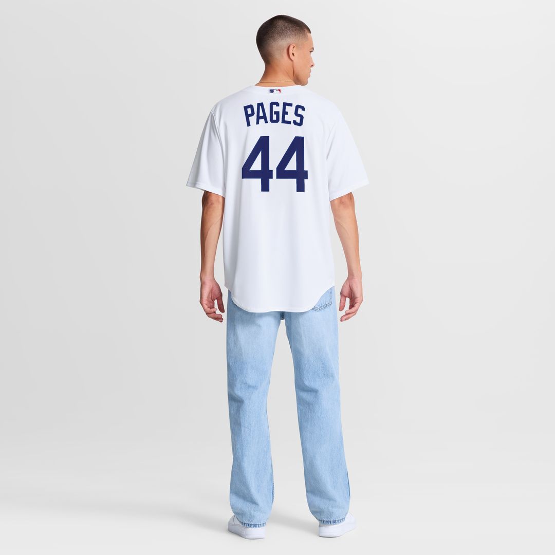 Los Angeles Dodgers Andy Pages Home Replica Jersey - White