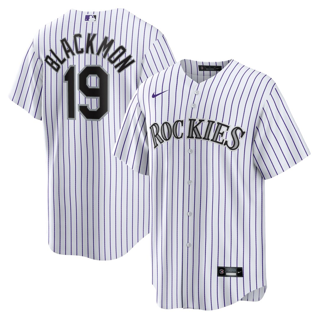 Colorado Rockies Charlie Blackmon Alternate Replica Player Name Jersey - Purple