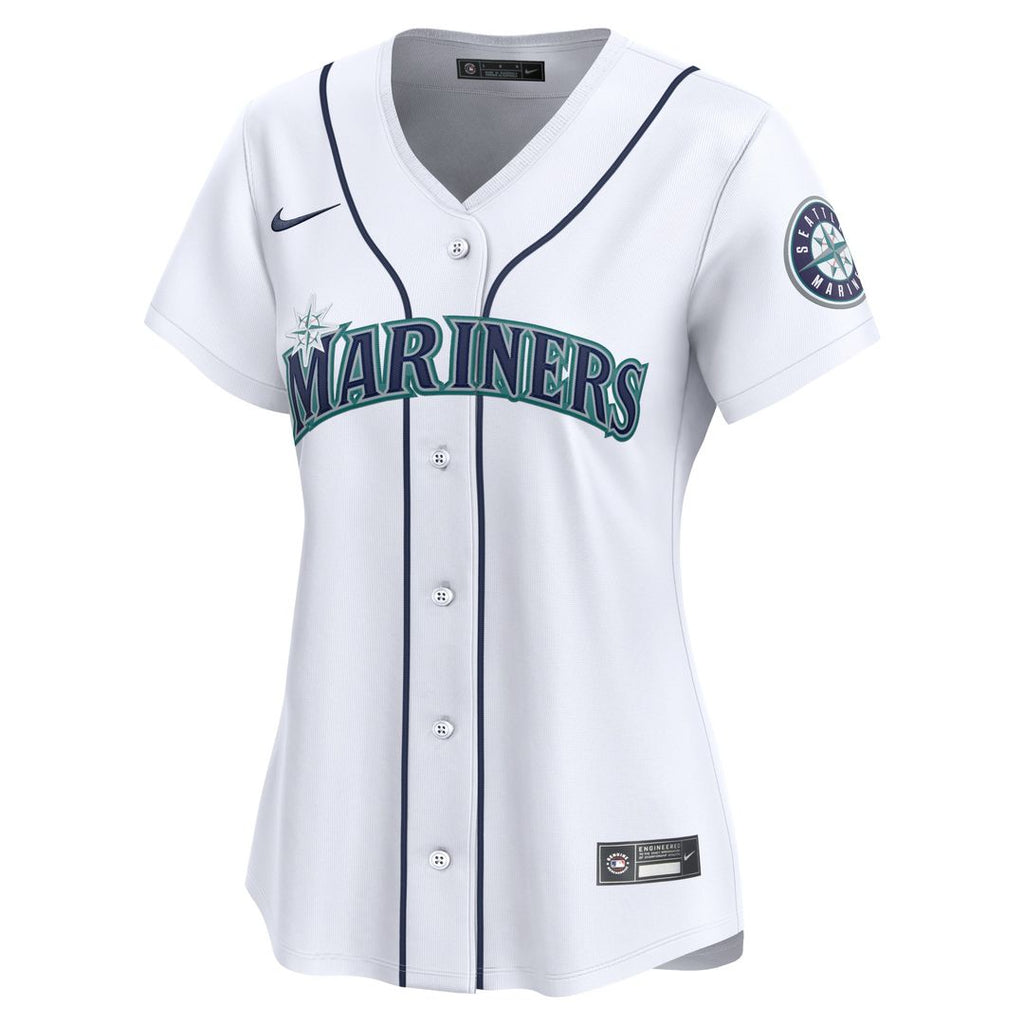Seattle Mariners Julio Rodríguez Women's Home Limited Jersey - White