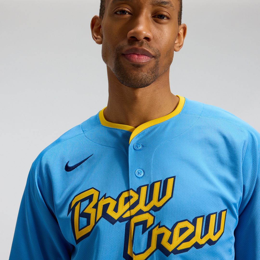 Milwaukee Brewers City Connect Limited Jersey - Light Blue