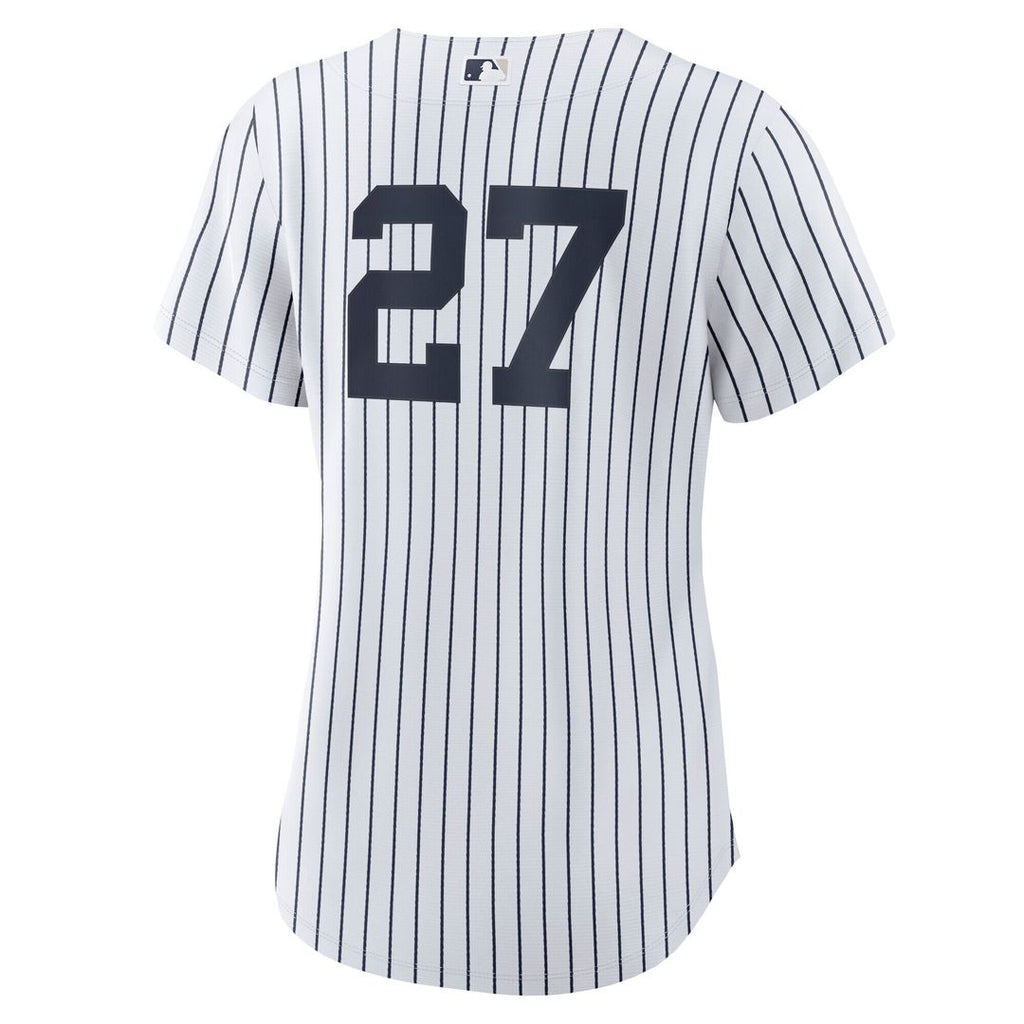 New York Yankees Giancarlo Stanton Women's Home Replica Jersey - White