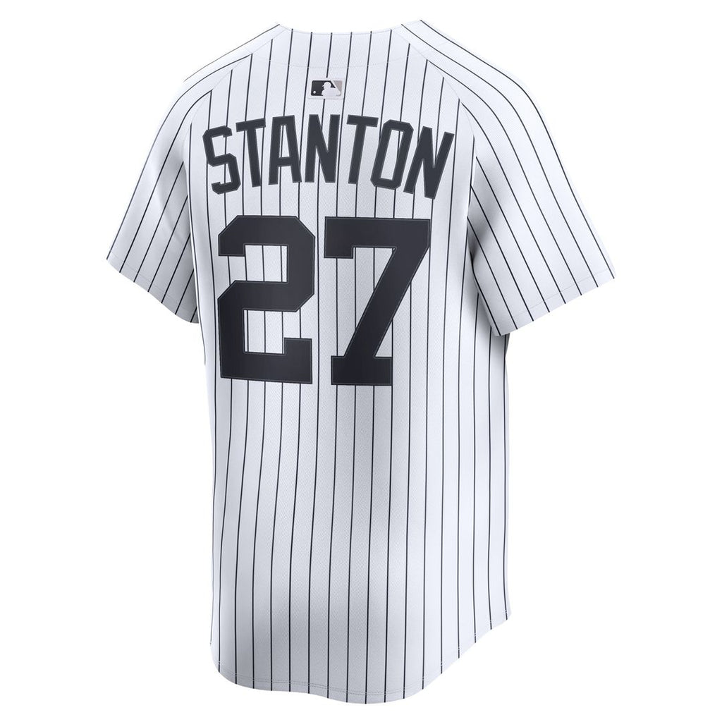 New York Yankees Giancarlo Stanton Home Limited Jersey - White