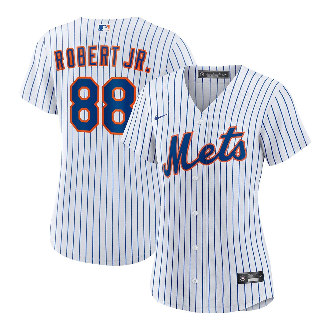 New York Mets Luis Robert Jr. Women's Home Replica Jersey - White