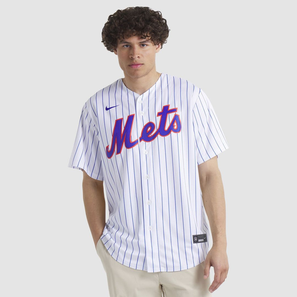 New York Mets Home Replica Team Jersey - White