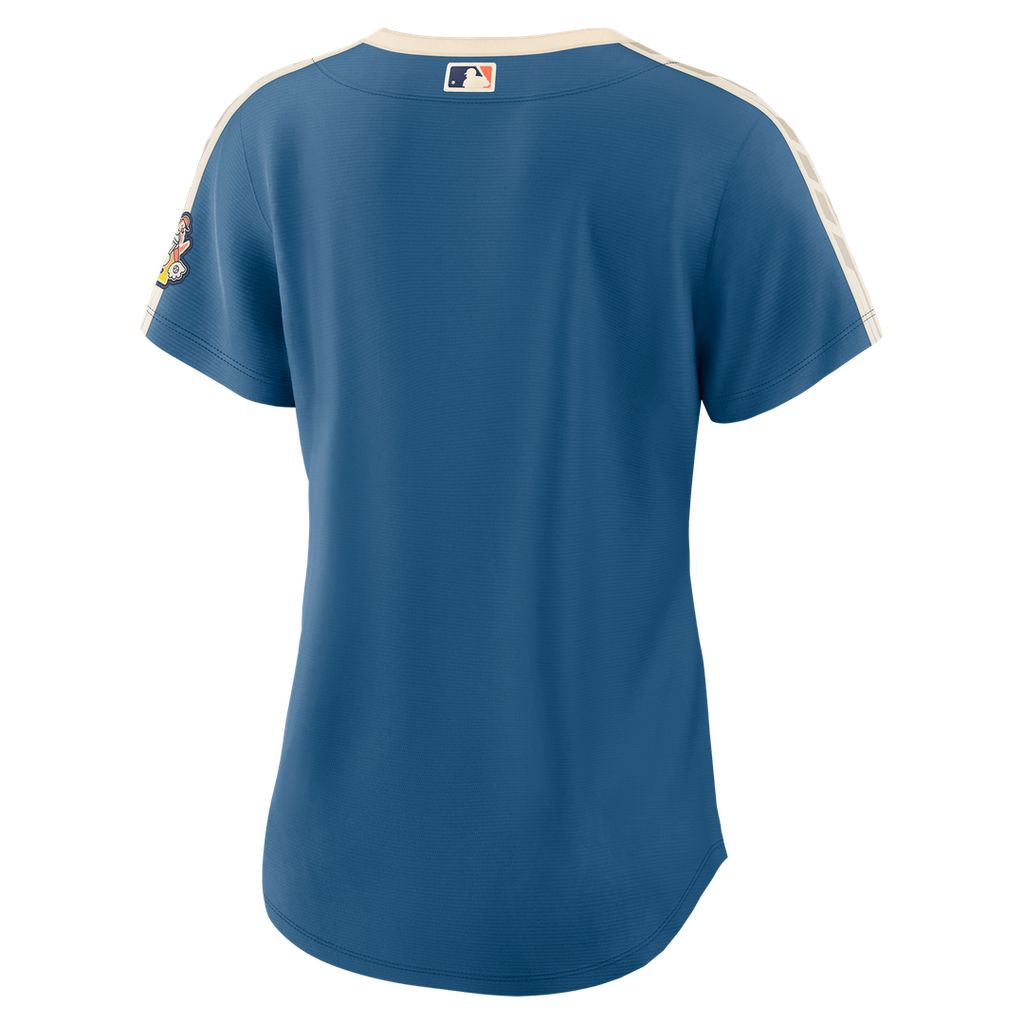 Milwaukee Brewers Women's 2026 City Connect Stadium Jersey - Mineral Blue