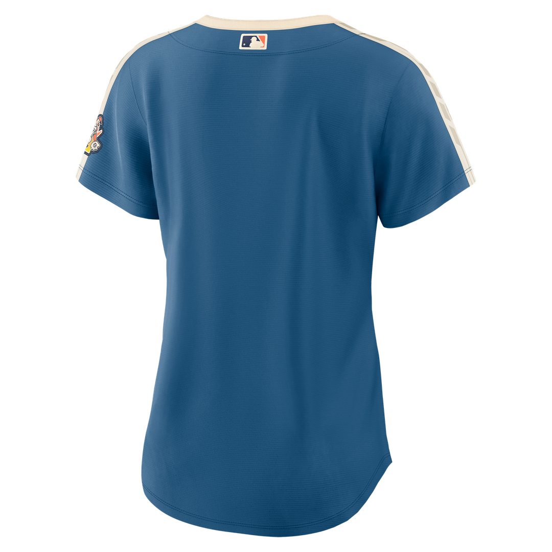 Milwaukee Brewers Women's 2026 City Connect Stadium Jersey - Mineral Blue