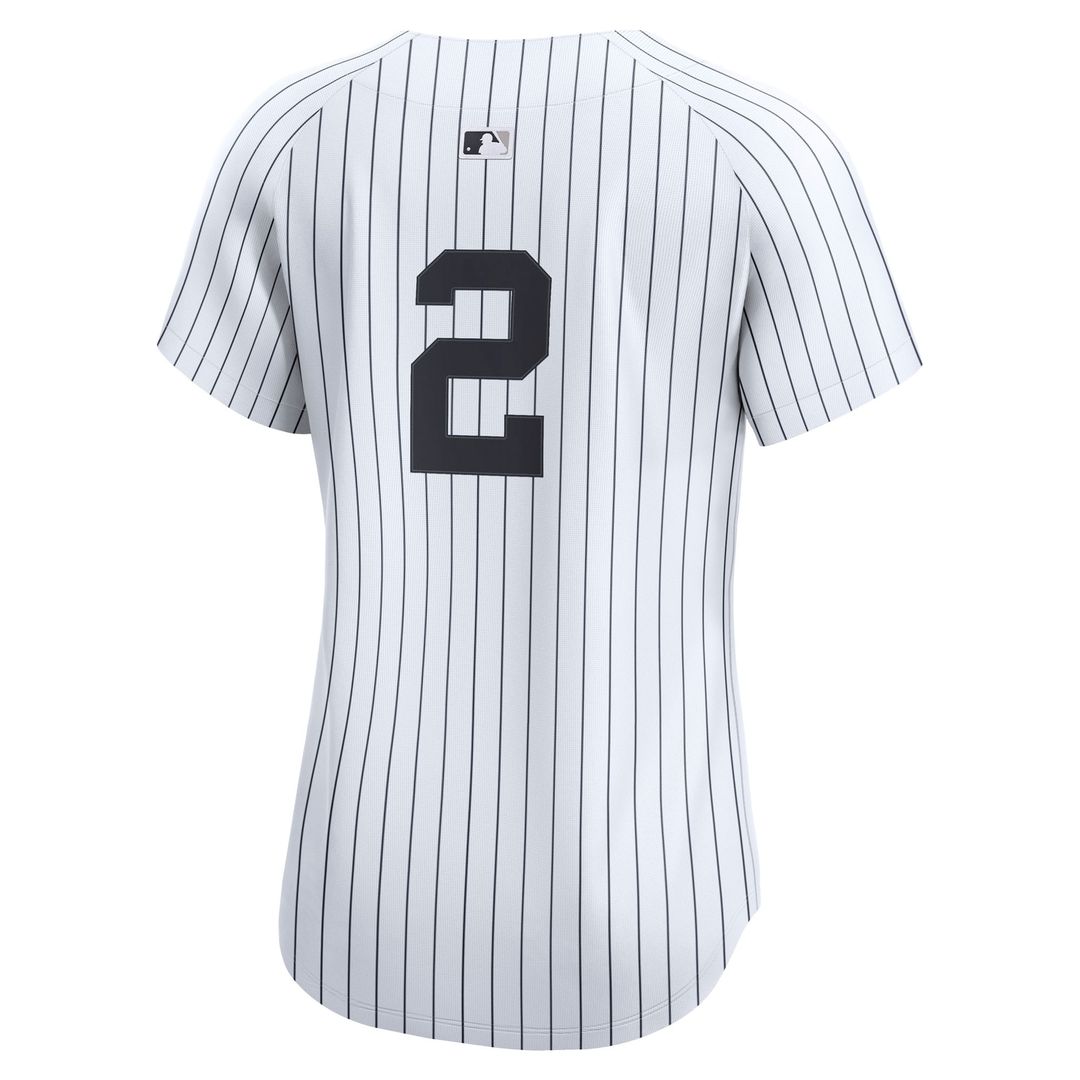 New York Yankees Derek Jeter Women's Home Limited Jersey - White