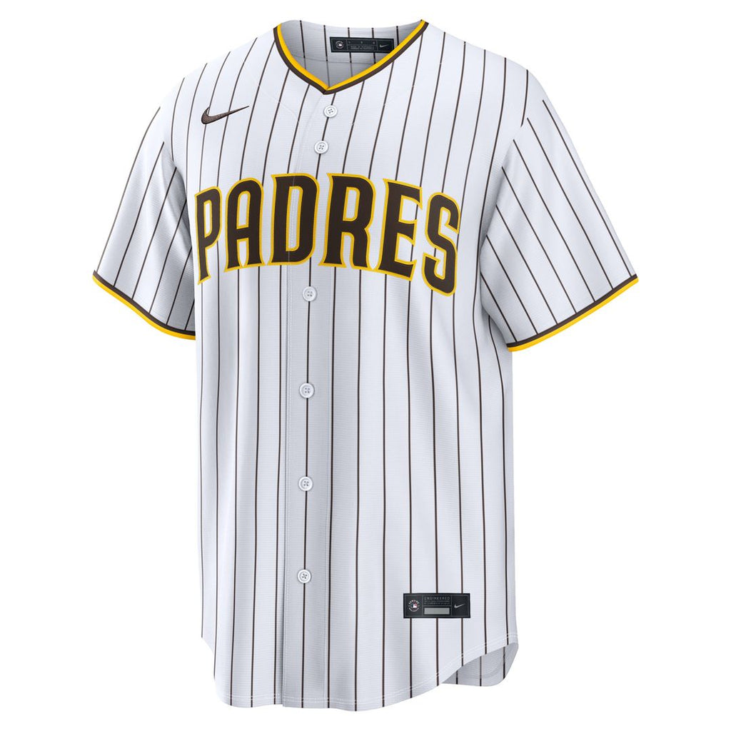 San Diego Padres Manny Machado Home Replica Jersey - White