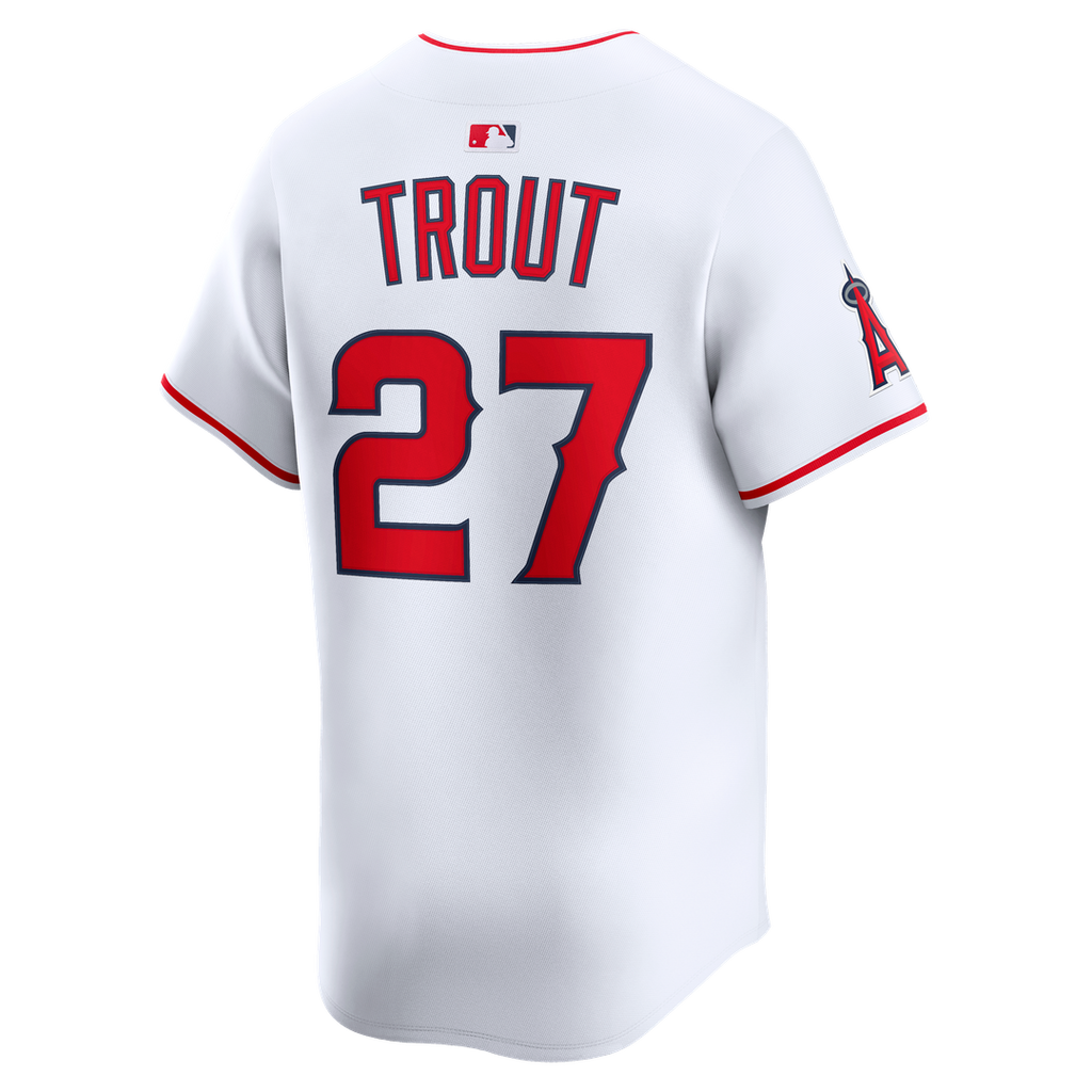 Los Angeles Angels Mike Trout Home Limited Jersey - White
