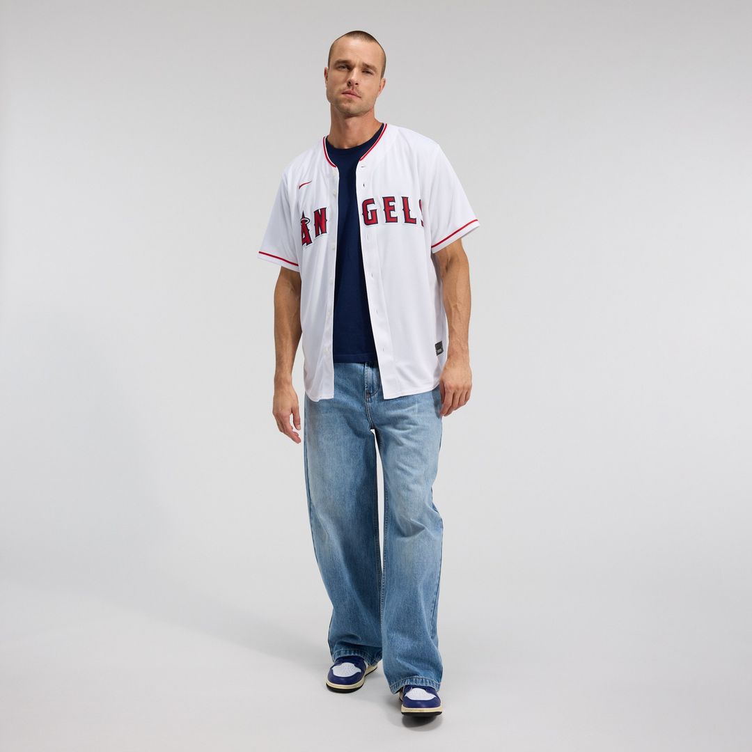 Los Angeles Angels Home Replica Team Jersey - White