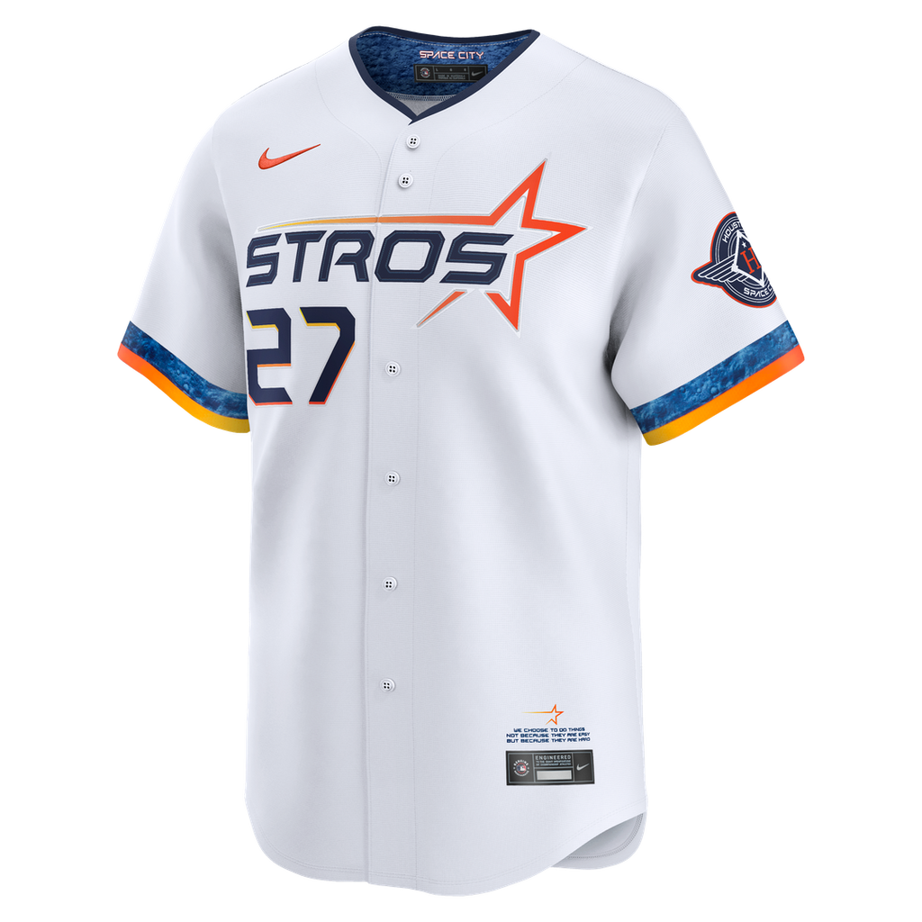 Houston Astros Jose Altuve 2025 City Connect Limited Jersey - White