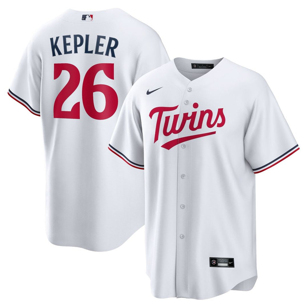 Minnesota Twins Max Kepler Home Replica Player Logo Jersey - White