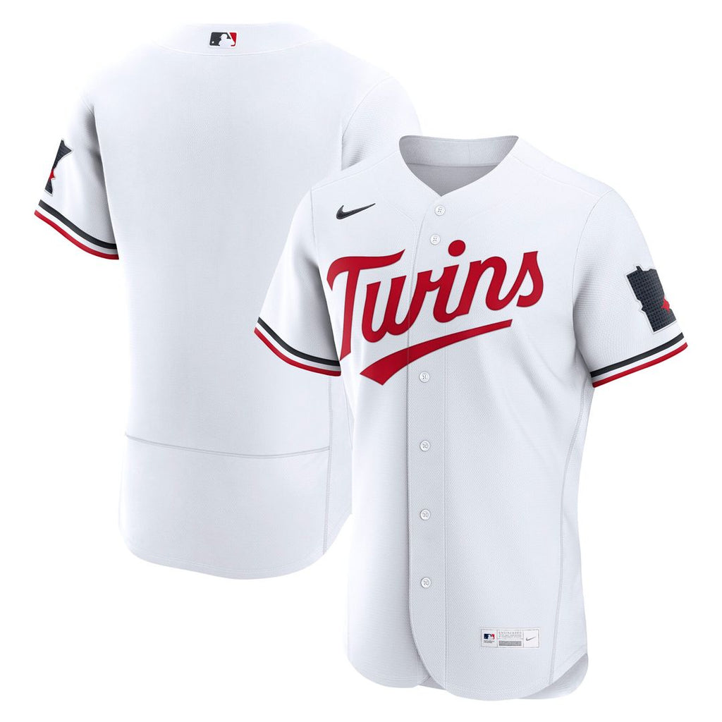 Minnesota Twins Home Authentic Jersey - White