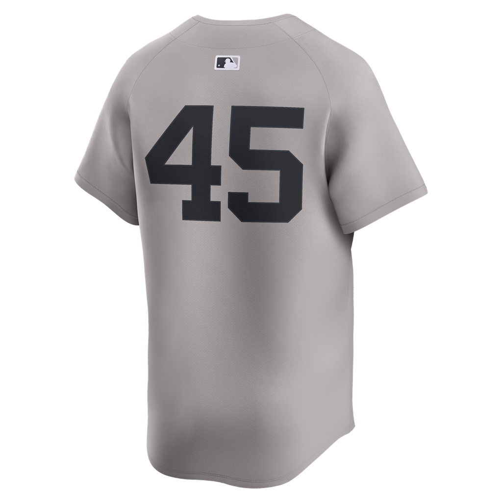New York Yankees Gerrit Cole Road Limited Jersey - Gray