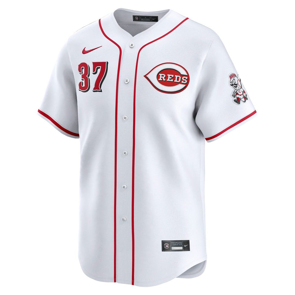 Cincinnati Reds Tyler Stephenson Home Limited Jersey - White