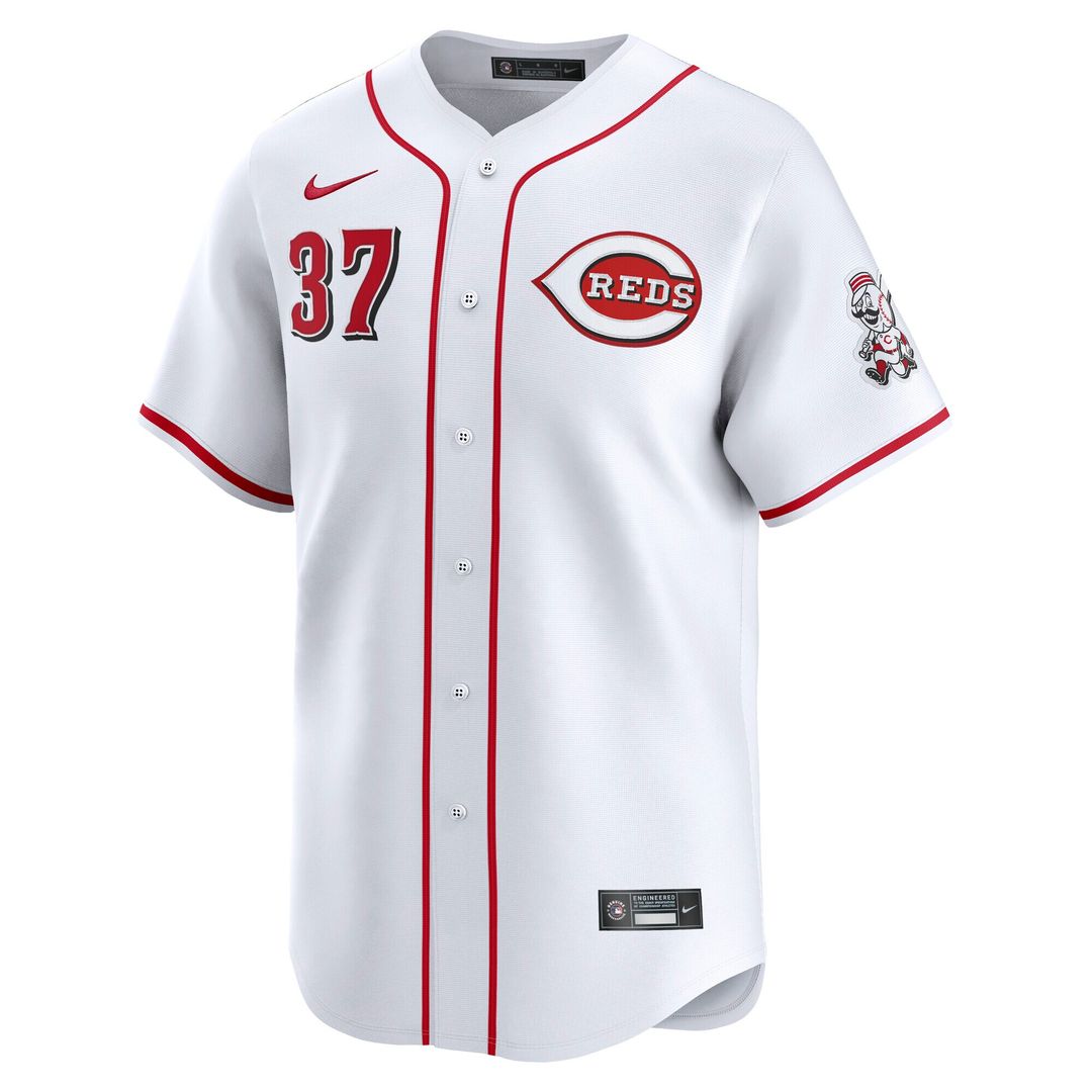Cincinnati Reds Tyler Stephenson Home Limited Jersey - White