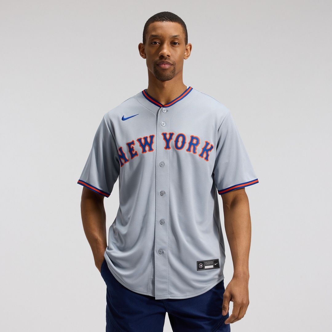 New York Mets Juan Soto Road Replica Jersey - Gray