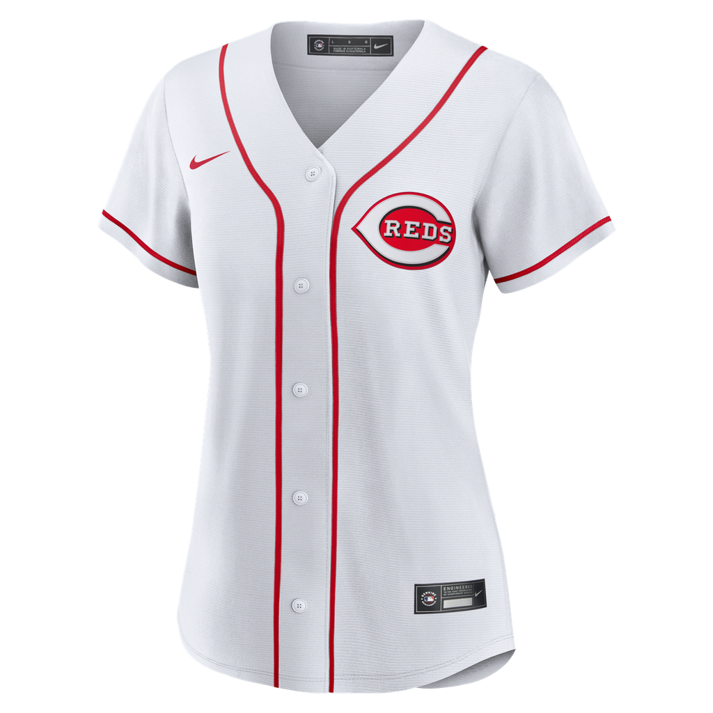 Cincinnati Reds Eugenio Suárez Women's Home Replica Jersey - White
