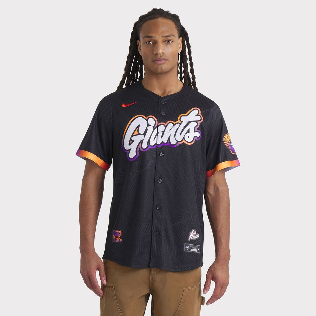 San Francisco Giants 2025 City Connect Limited Jersey - Anthracite