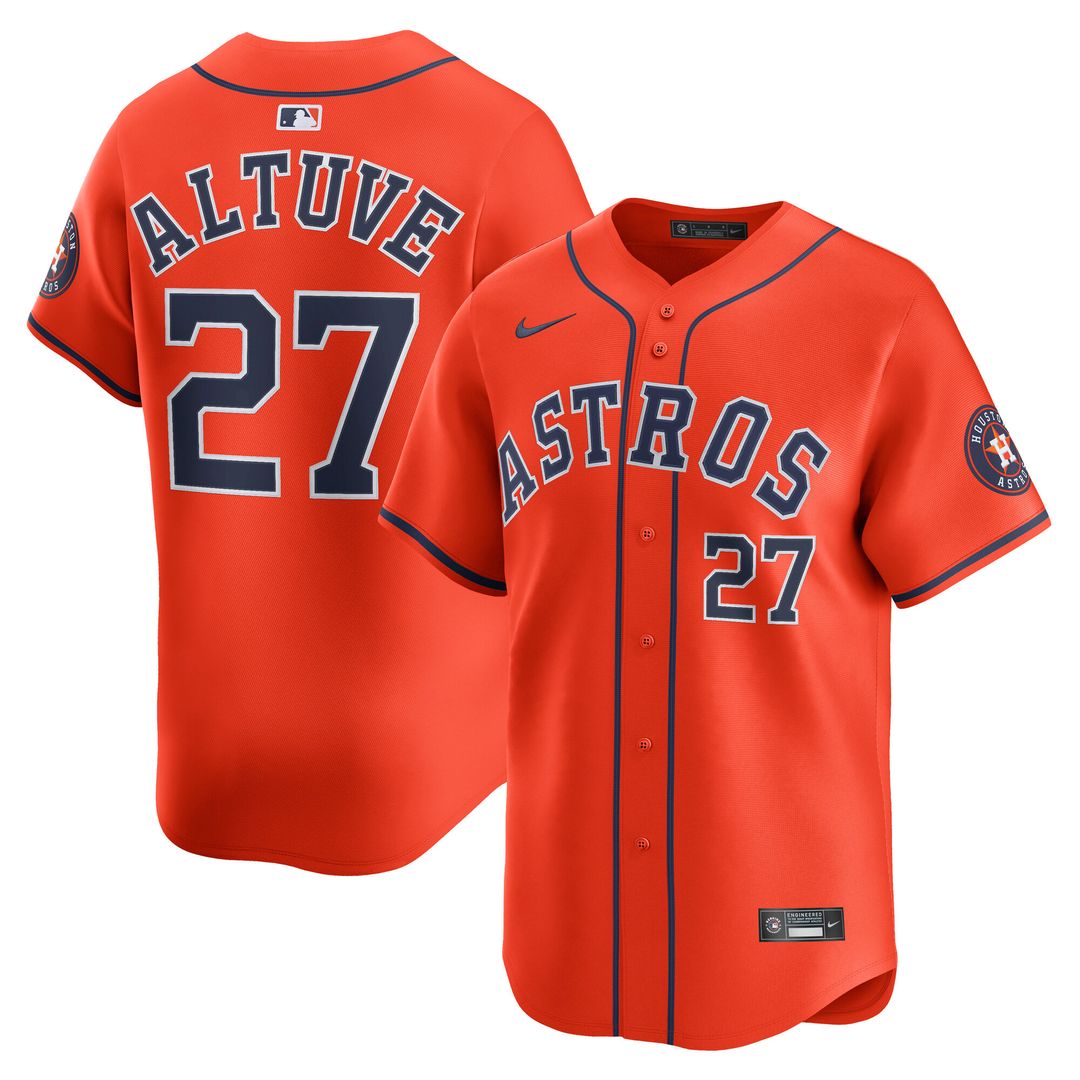 Houston Astros Jose Altuve Road Limited Jersey - Gray