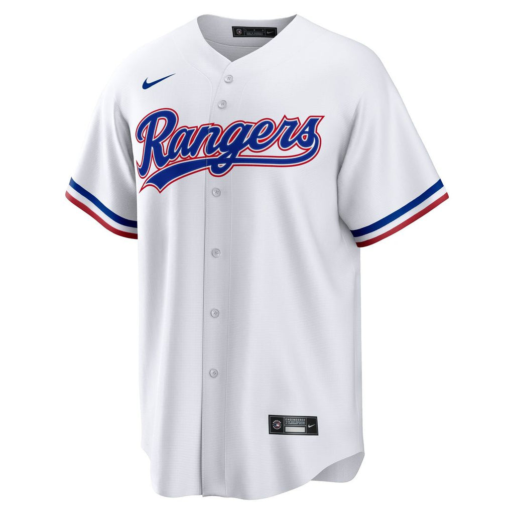 Texas Rangers Josh Smith Home Replica Jersey - White
