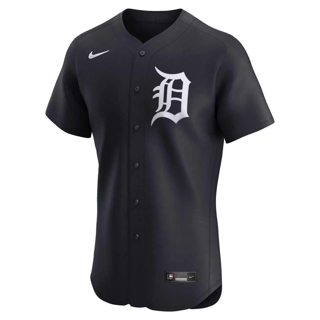 Detroit Tigers Alternate 2 Elite Jersey - Navy