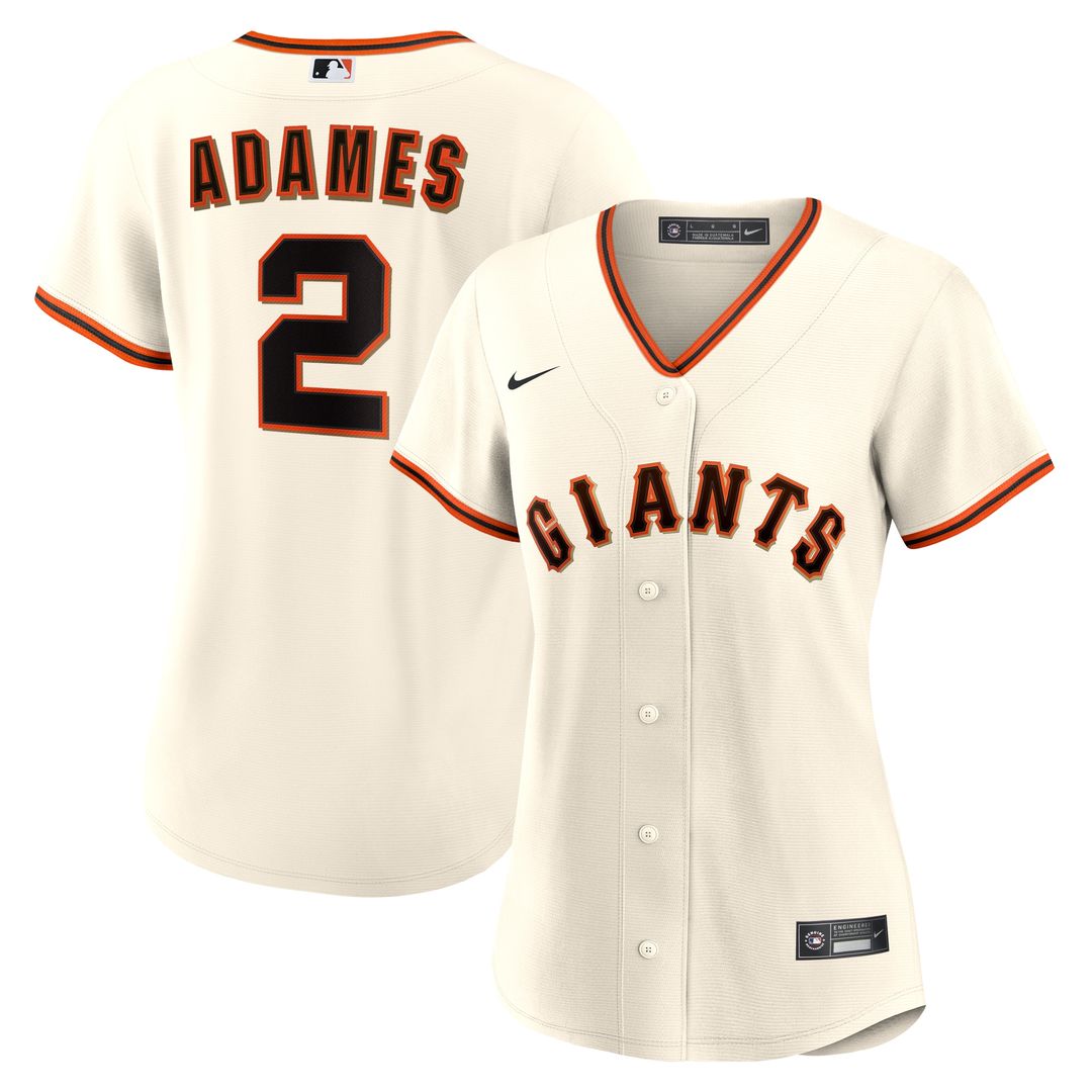 San Francisco Giants Willy Adames Women's Home Replica Jersey - Cream