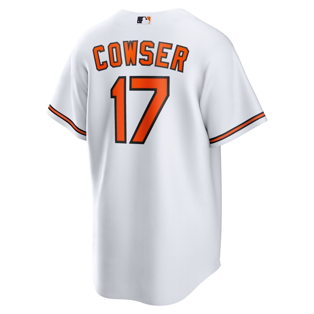 Baltimore Orioles Colton Cowser Home Replica Jersey - White