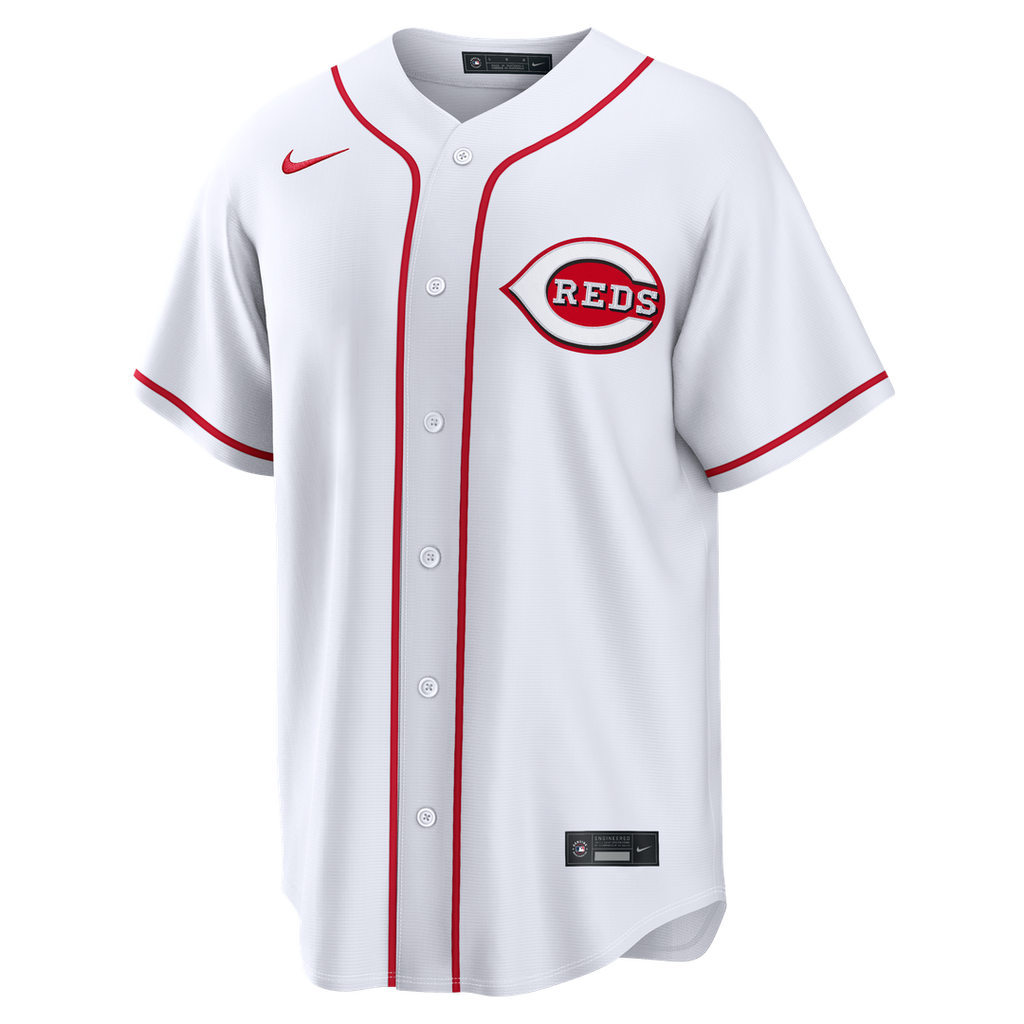 Cincinnati Reds Elly De La Cruz Home Replica Jersey - White