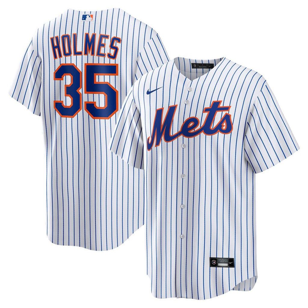 New York Mets Clay Holmes Home Replica Jersey - White