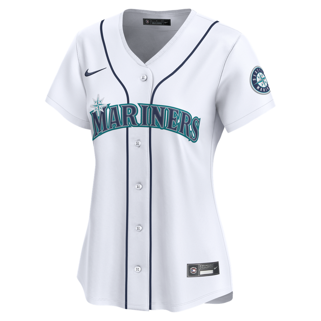 Seattle Mariners Julio Rodríguez Women's Home Limited Jersey - White