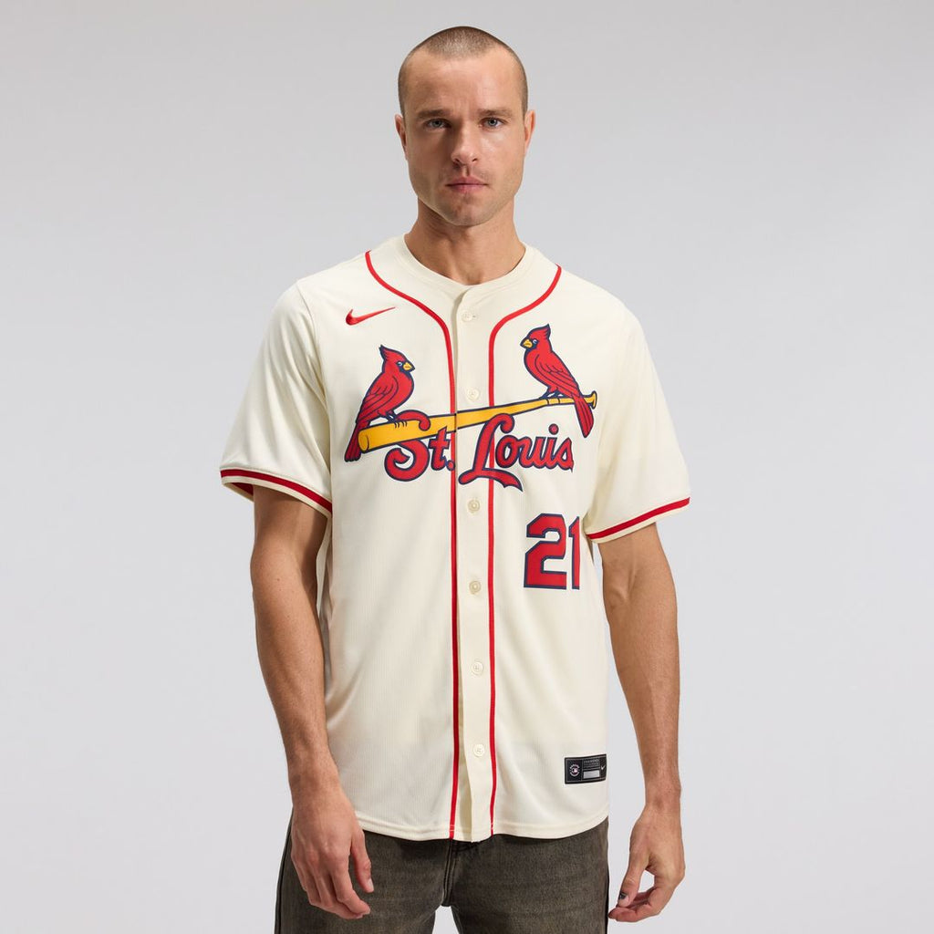 St. Louis Cardinals Lars Nootbaar Alternate 2 Limited Jersey - Cream