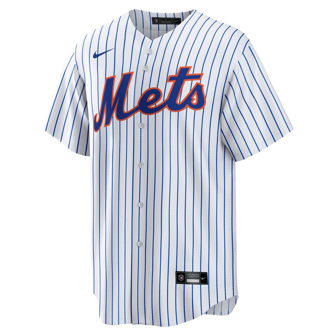 New York Mets Brandon Nimmo Home Replica Jersey - White