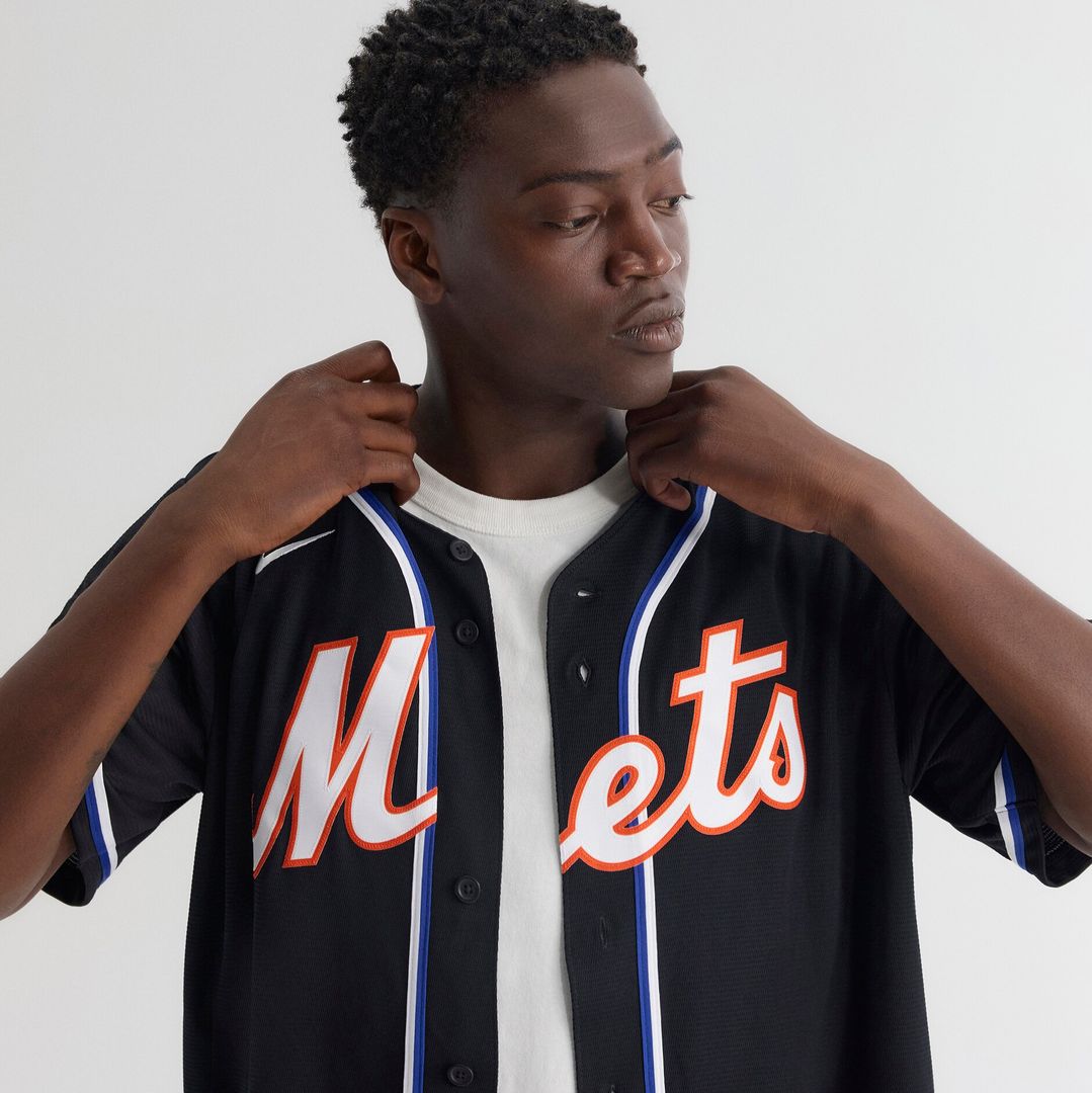 New York Mets Juan Soto Fashion Replica Black Out Jersey