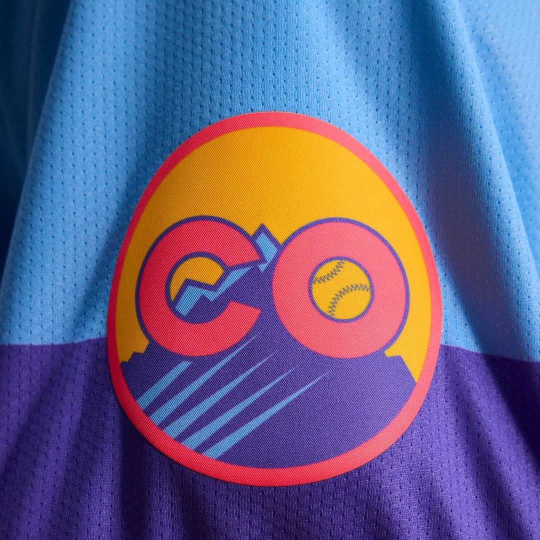 Colorado Rockies 2025 City Connect Limited Jersey - Purple/Light Blue
