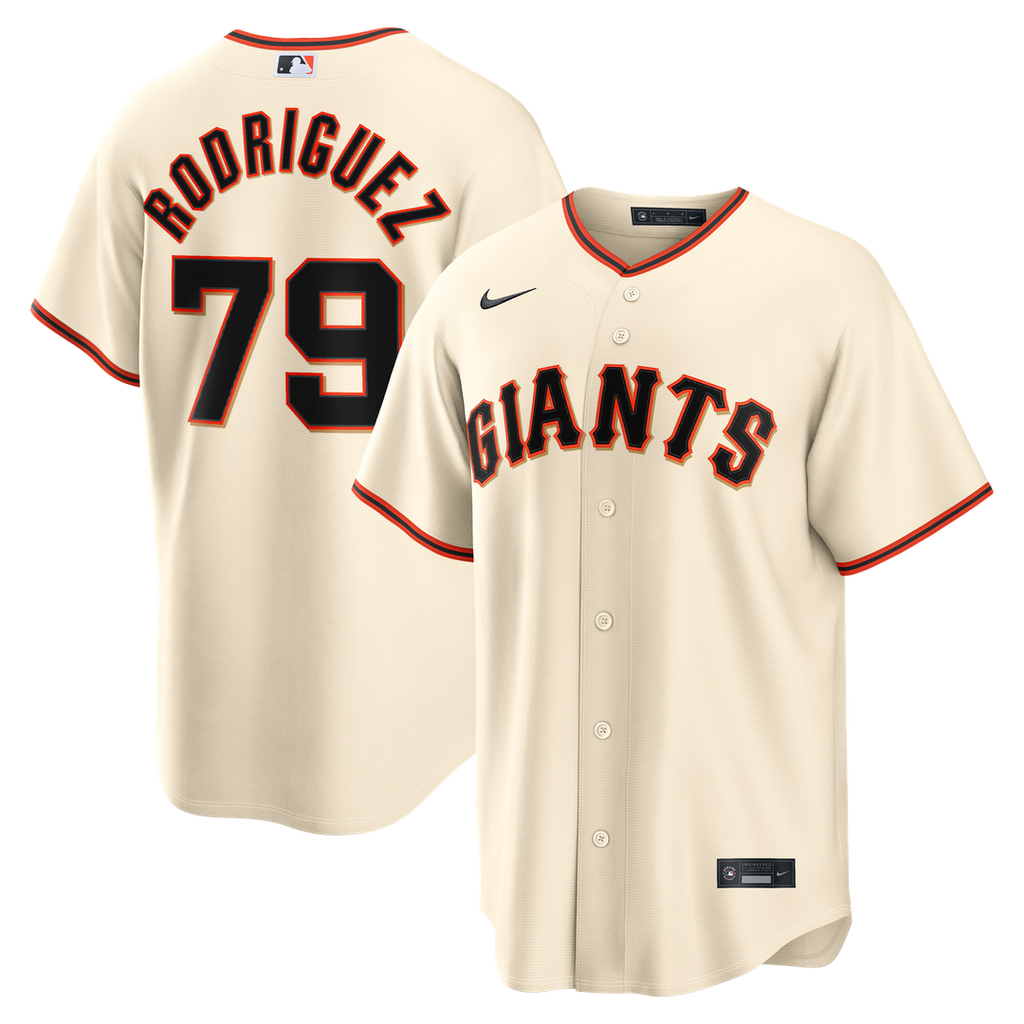 San Francisco Giants Jesus Rodriguez Home Replica Jersey - Cream